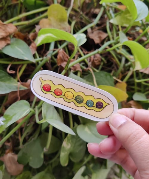 Rainbow Peas